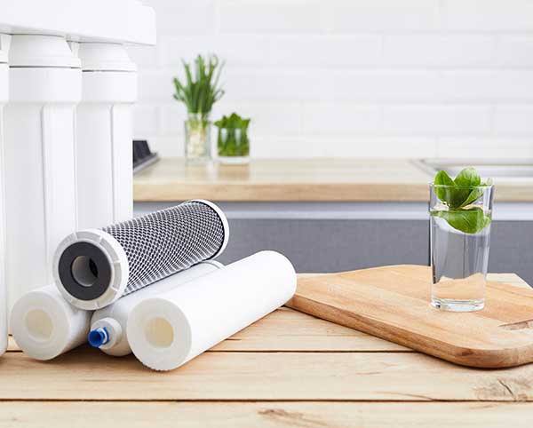 Clean Water with Osmosis Filter