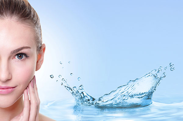 Clear Skin and Hair with Clean Water